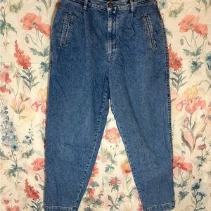 Vintage Dockers Women's High Rise Jeans - Blue
